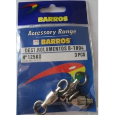 Destorcedores Rolamentos Barros B-1804 Nº125Kg 3Pcs